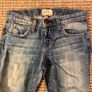 Current/Elliott The Rolled Skinny ankle jeans